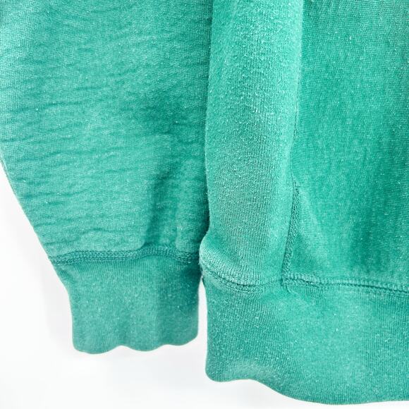 Supreme Mens Streetwear Sporty 2019 Heavyweight Logo Fleece Hoodie Size M Green - Picture 9 of 11